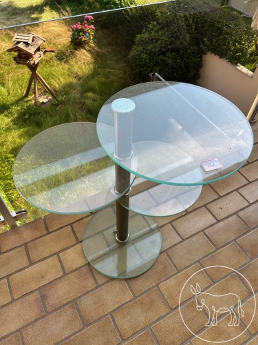 181 - Beistelltisch Glas