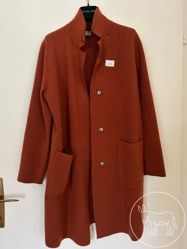 Bild 218 - Stoffmantel kupfer