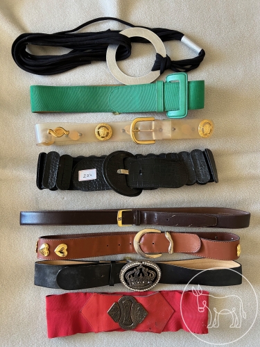 224 - Gürtel Konvolut