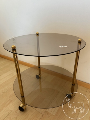 254 - Beistelltisch auf Rollen