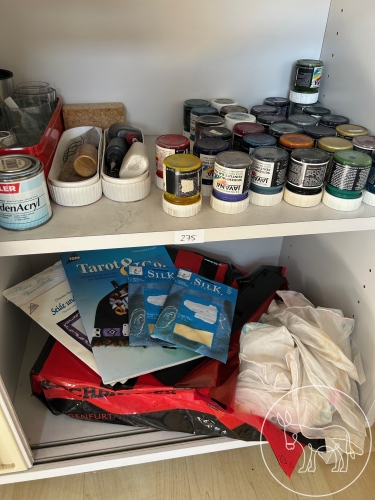 275 - Seidenmalerei Zubehör