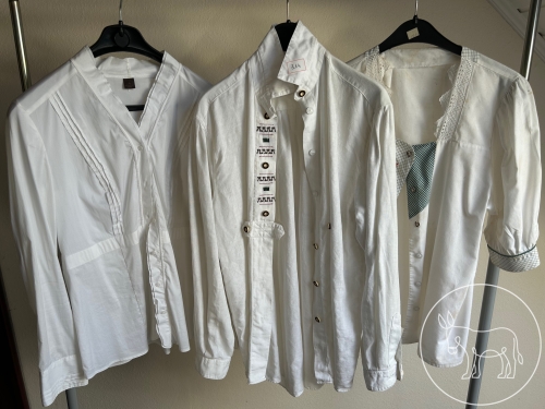 314 - 3 alte Trachtenblusen