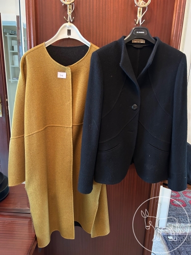 Bild 348 - Filz-Kurzmantel und Wollblazer