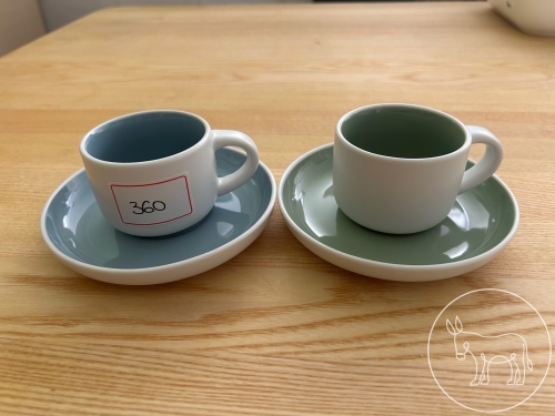 Bild 360 - 2 Espresso Tassen