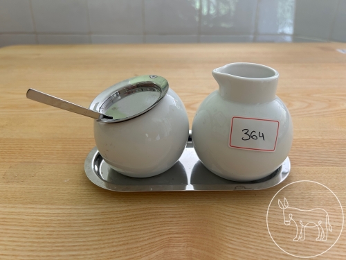 Bild 364 - Zuckerdose und Milchkanne