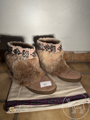 Bild 420 - Tory Burch Echtfell-Stiefletten