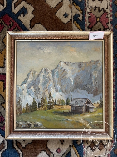 456 - Olbild signiert