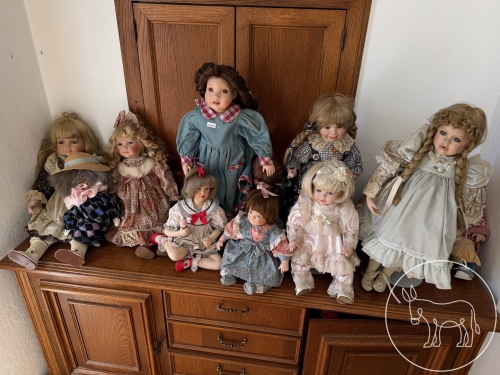 Bild 010 - Alte Puppen Konvolut