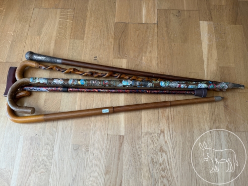 Bild 025 - Spazierstöcke Konvolut