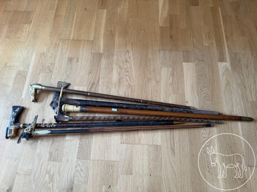 Bild 026 - Spazierstöcke Konvolut