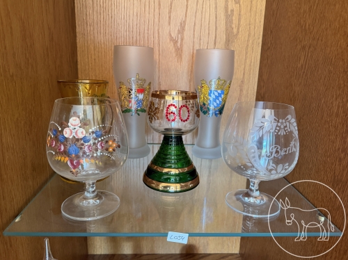 Bild 054 - Gläser Konvolut