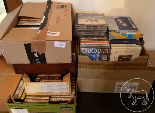 Bild 158 - Kasetten und Cd's Konvolut