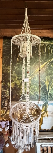 Bild 176 - Makramee Ampel