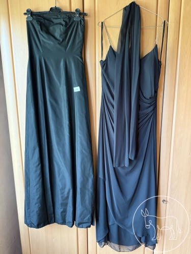 Bild 195 - 2 lange schwarze Abendkleider