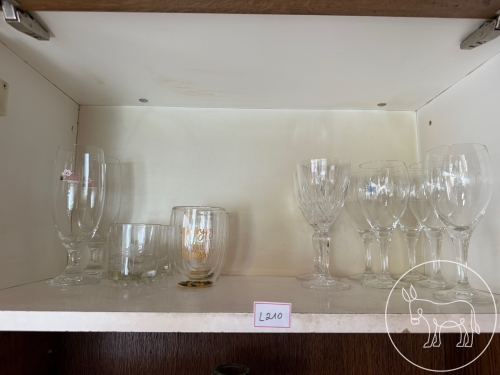 Bild 210 - Gläser Konvolut