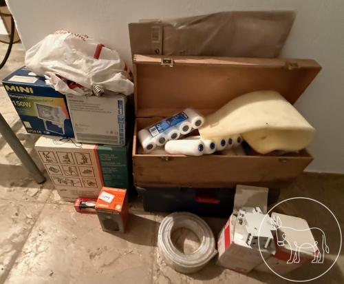 Bild 299 - Werkzeug und Lampen Konvolut