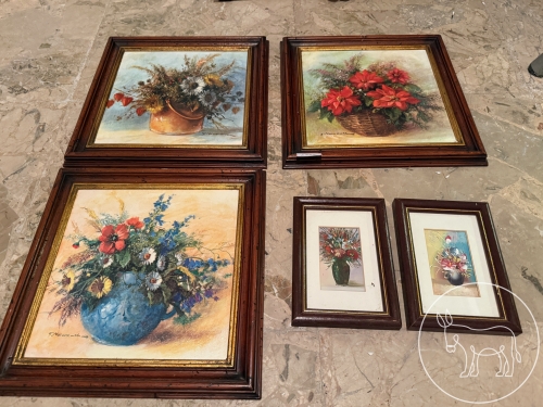 Bild 325 - Ölbilder Konvolut