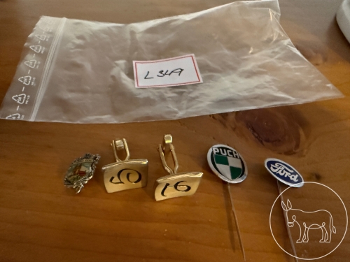 Bild 349 - Manschettenknöpfe, Nadeln