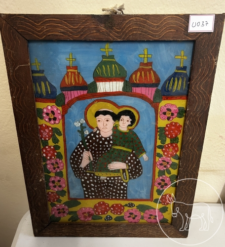 Bild 037 - Hinterglasmalerei