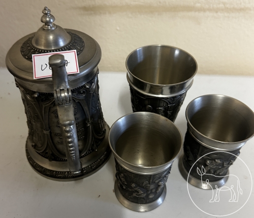 Bild 047 - Zinn Konvolut