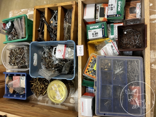Bild 136 - Schrauben Nägel Konvolut