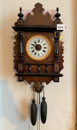 Bild 004 - Antike Wanduhr / Biedermeieruhr