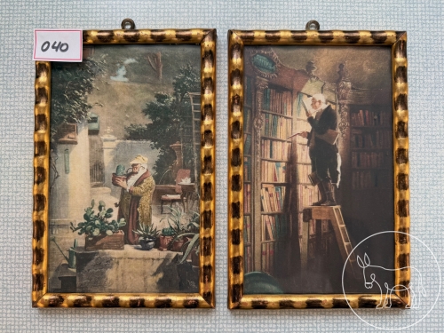 Bild 040 - 2 Drucke von Carl Spitzweg