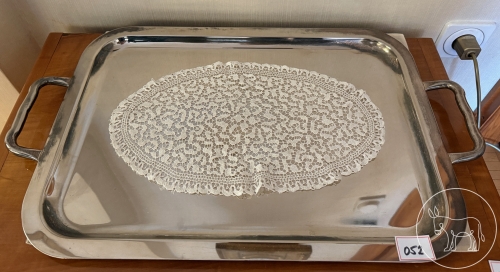 Bild 052 - versilbertes Tablett