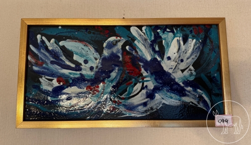 Bild 074 - Emaille-Bild, Hiesberger