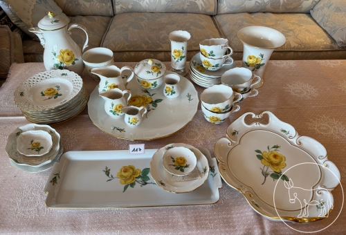 117 - Großes Meissen-Konvolut