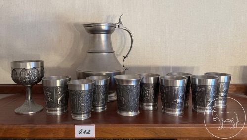 Bild 212 - Zinn Konvolut