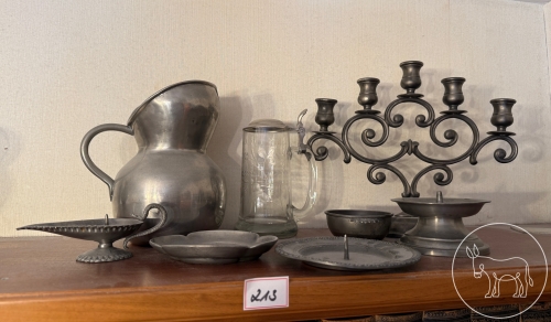 Bild 213 - Zinn Konvolut