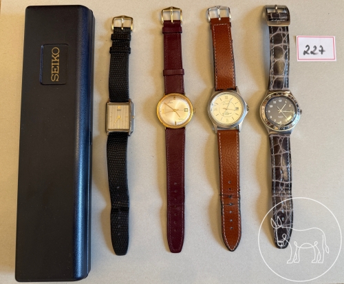 227 - Herren-Armbanduhren Konv.