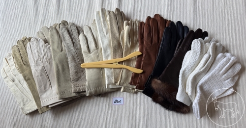 261 - Damenhandschuh Konvolut