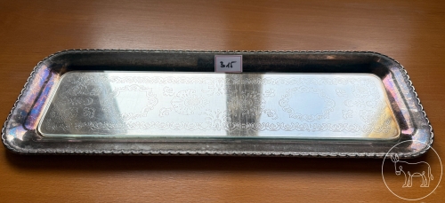 315 - Silberne Sandwitch-Platte