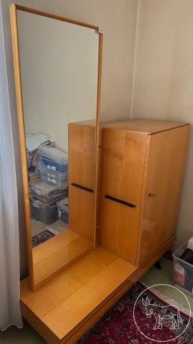 319 - Vintage Spiegelkommode 50er