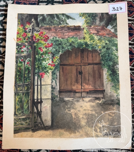 Bild 327 - Aquarell St. Georgen signiert