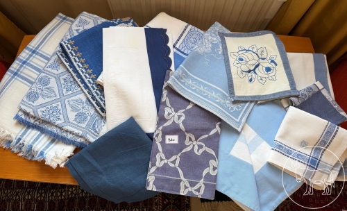 Bild 330 - Tischwäsche Konvolut 