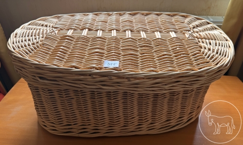 358 - Weidenkorb / Wäschekorb