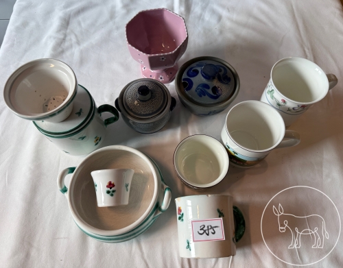 385 - Keramik Konvolut