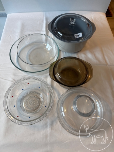 399 - Div. Schalen und Käseglocke