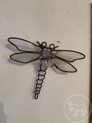 Bild 026 - Wanddekoration, Windlicht