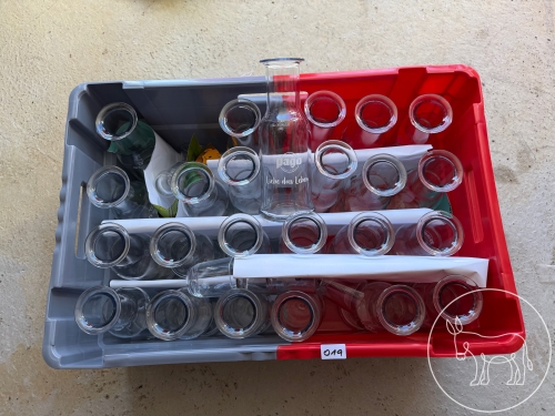 019 - Saft-Karaffen Konvolut