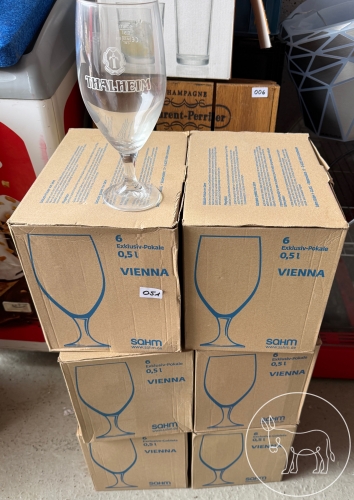 Bild 051 - Gläserkonvolut Sahm Vienna 0,5