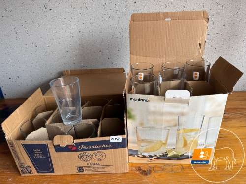 Bild 081 - Wassergläser Konvolut