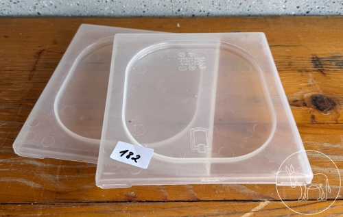 Bild 182 - 4 Stk. GN 1/6 Kunststoff-Deckel