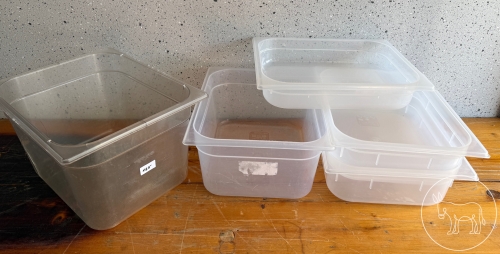 Bild 185 - 5 Stk. GN 1/2 Kunststoff Konv.