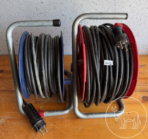 203 - 2 Stk. Kabeltrommeln