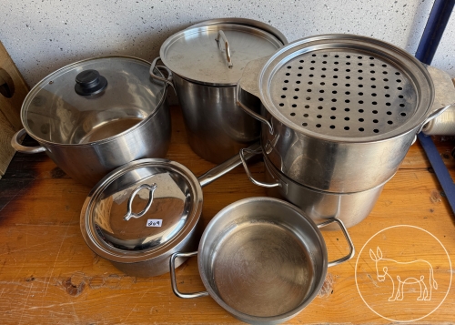 Bild 209 - Kochtöpfe Konvolut