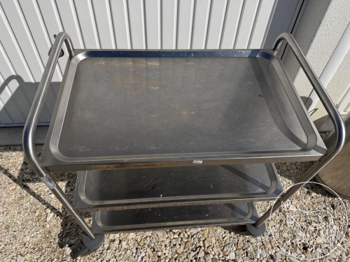 241 - Gastro Edelstahl Wagen